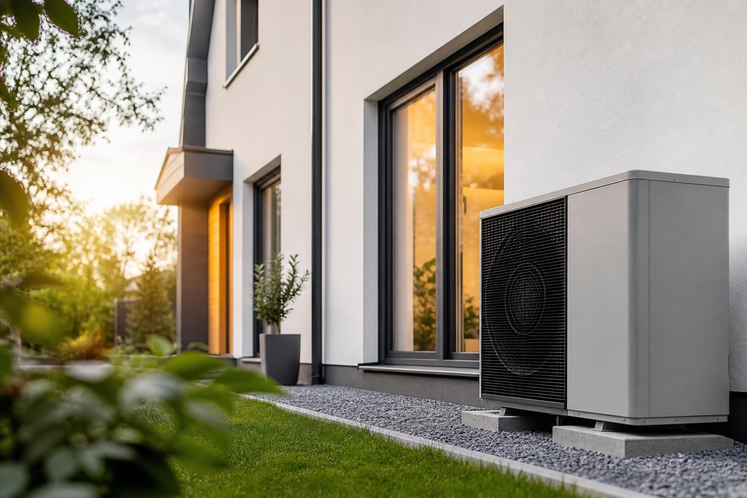 Energieausweis mit farbiger Effizienzskala liegt auf einem Tisch neben Grundrissplänen